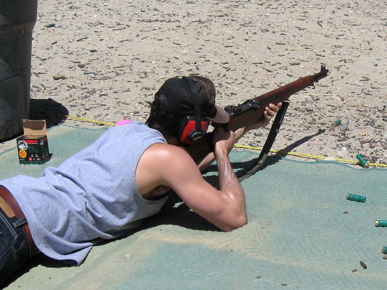 M1 Garand, Shooting Sport, marksmanship, rifle, Willmar Rifle & Pistol Club, WRPC, gun range, Willmar, MN